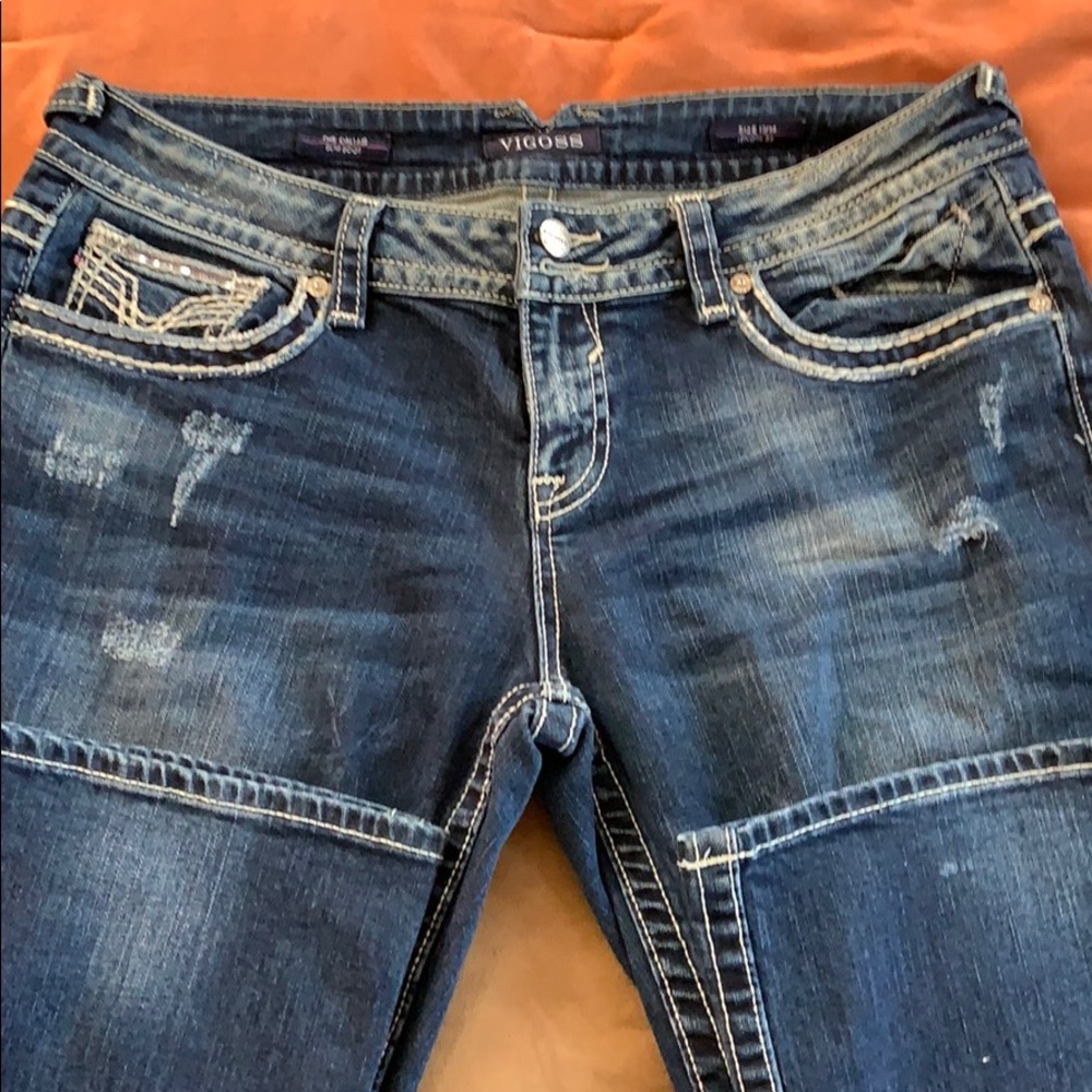 Vigoss “the Dallas” slim bootcut jeans